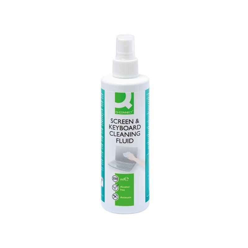 Fluido detergente per schermo e tastiera Q-Connect KF04502A