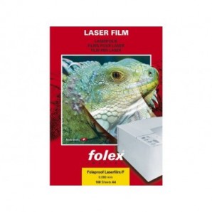 Film adesivo per laser e copiatrici Folex Folaproof traslucido 0,09 mm A3 Conf. 100 pezzi - 09734.090.43000