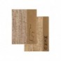 Portamenù stile Sughero Securit® Cork in plastica A4 sughero MC-DRA4-CORK_393466