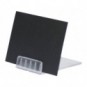 Supporti per targhe scrivibili Tag Securit® 4x6 cm nero confezione da 10 pezzi - TAG-HLD-TR_164238