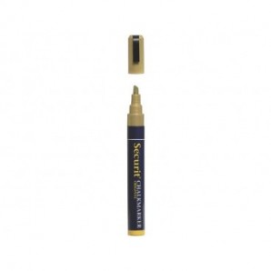 Pennarello a gesso liquido Securit® a punta media 2-6 mm oro SMA510-GD_301835