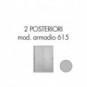 Set 2 posteriori per armadio Tecnical 2 615 grigio