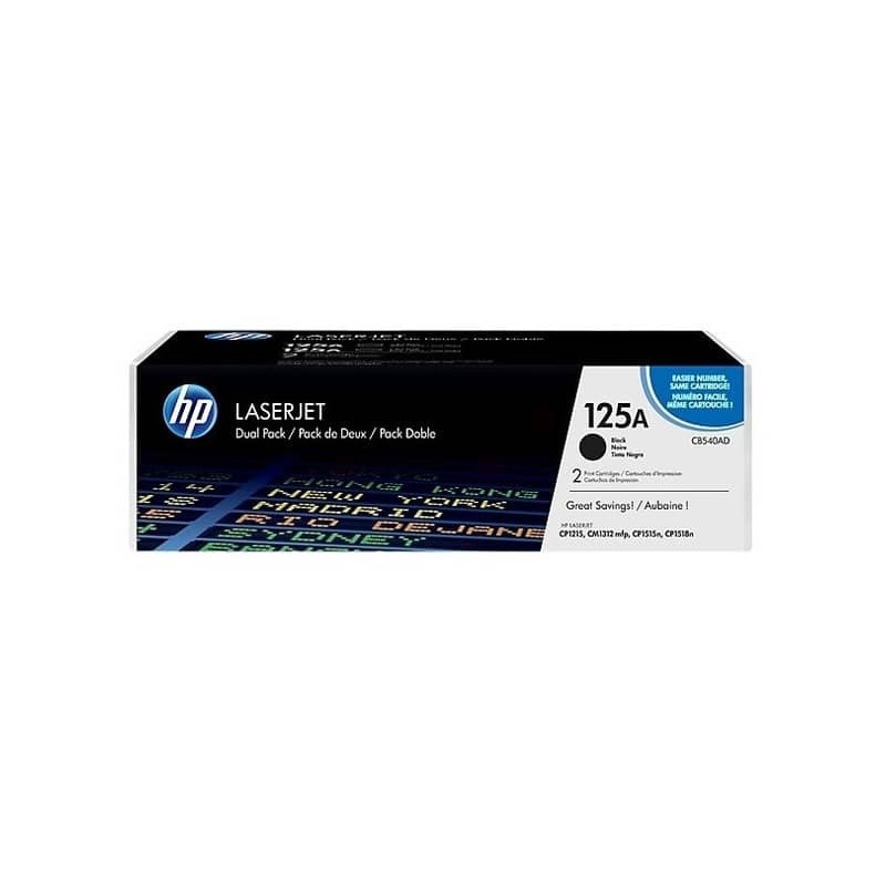 Toner 125A HP nero Conf. 2 - CB540AD_234740