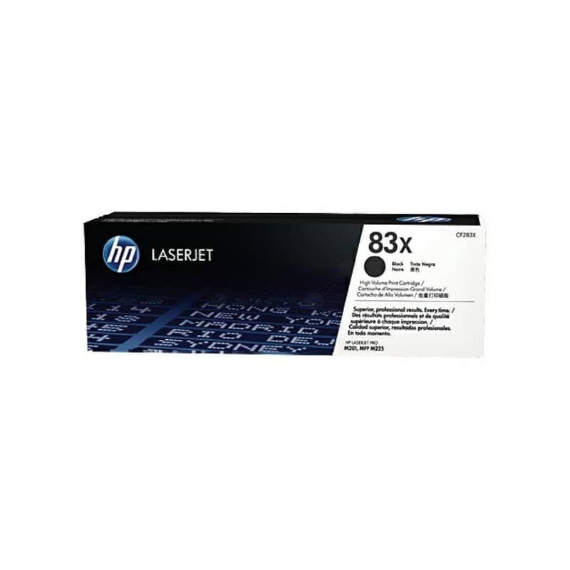 Toner 83X HP nero CF283X_600175