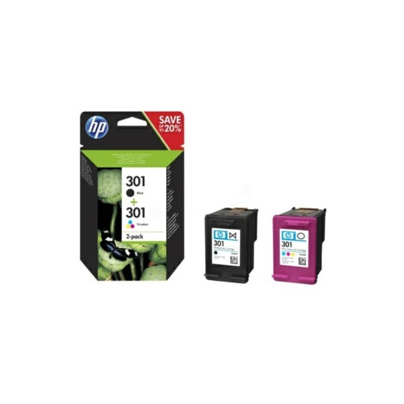 cartucce inkjet 301 HP nero +colore Combo pack - N9J72AE_414021