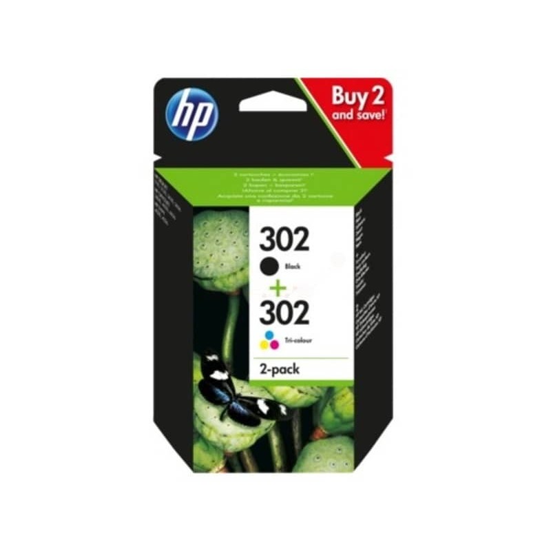 cartucce inkjet 302 HP nero +colore Combo pack - X4D37AE_163992