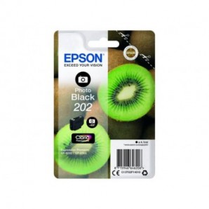 Cartuccia inkjet Kiwi 202 Epson nero fotografico C13T02F14010