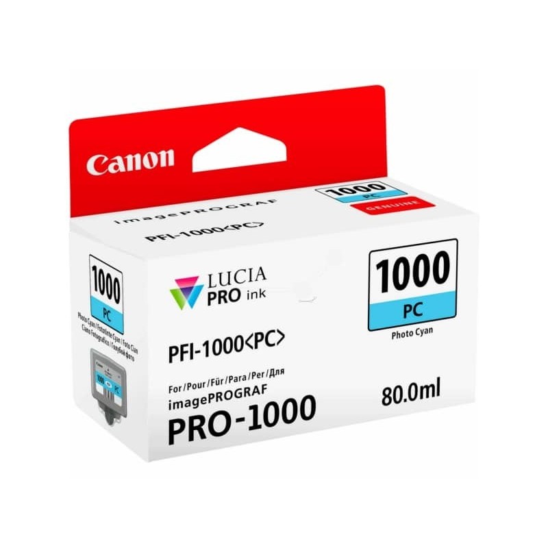 Cartuccia inkjet PFI-1000PC Canon ciano foto 0550C001_947662