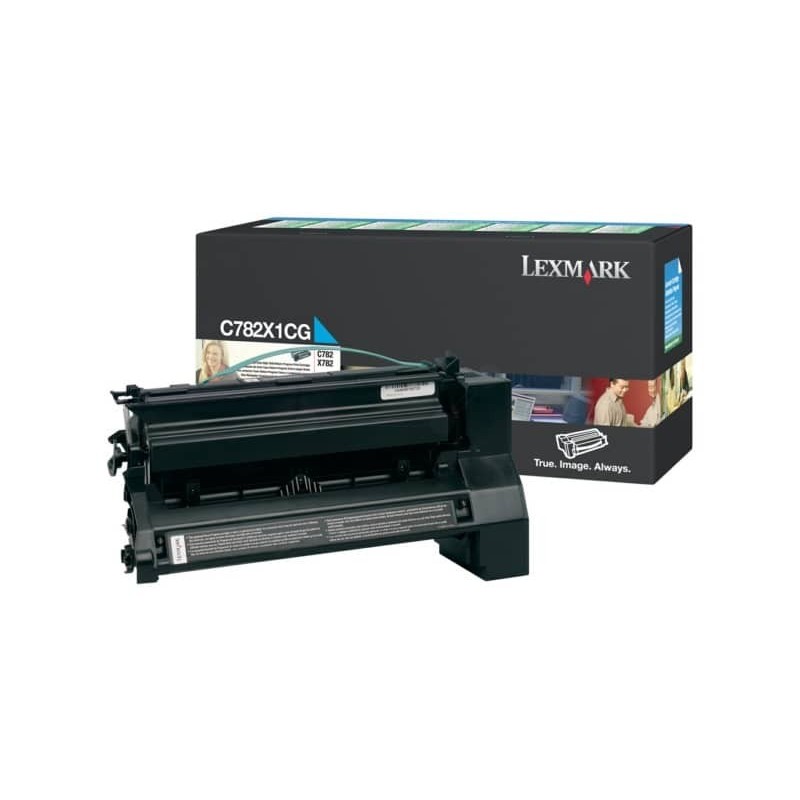 Toner altissima resa return program Lexmark ciano C782X1CG_144828