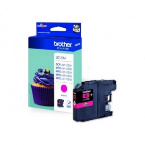 Cartuccia inkjet LC-123 Brother magenta LC-123M_312472