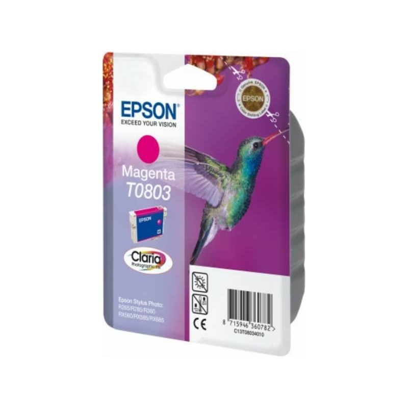 Cartuccia inkjet Colibrì T0803/blister RS Epson magenta C13T08034011_381759