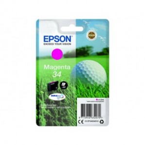Cartuccia inkjet Pallina da golf 34 Epson magenta C13T34634010_947726