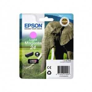 Cartuccia inkjet Elefante 24 Epson magenta chiaro C13T24264012_235899