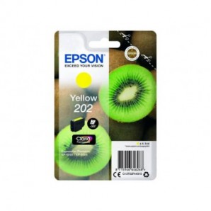 Cartuccia inkjet Kiwi 202 Epson giallo C13T02F44010