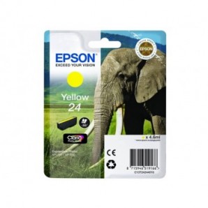 Cartuccia inkjet Elefante 24 Epson giallo C13T24244012_235885