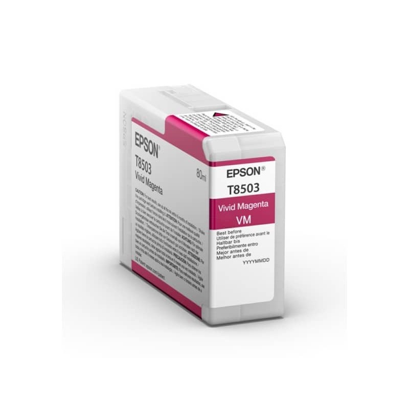 Cartuccia inkjet Epson magenta vivido C13T850300