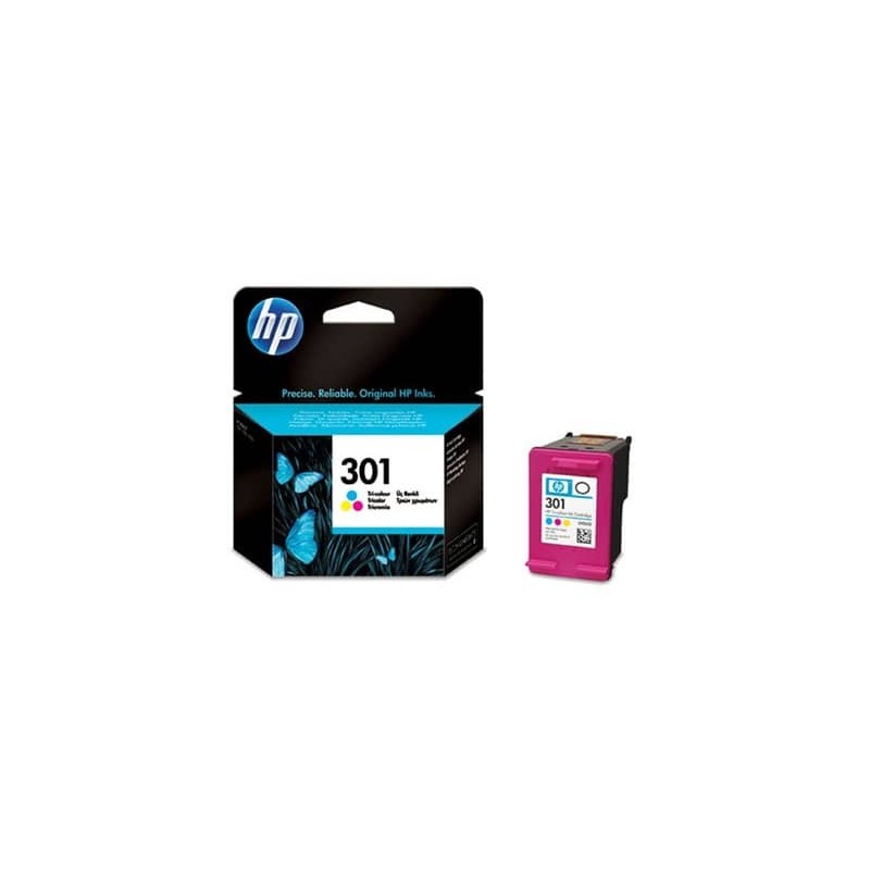 Cartuccia inkjet blister 301 HP ciano+magenta+giallo CH562EE_254286