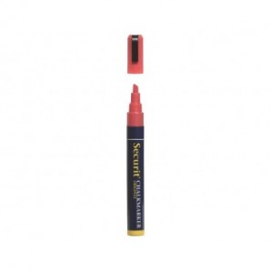 Pennarello a gesso liquido Securit® a punta media 2-6 mm rosso SMA510-RD_449904