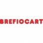 Cartella portaprogetti con 3 bottoni BREFIOCART NEW COLOR 25x35 cm dorso 4 cm rosso - 020E7005.RO