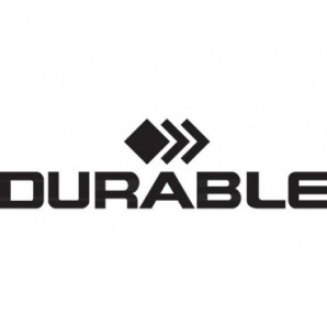 Clip adesiva DURABLE Durafix 60x17 mm assortiti Conf. 10 pezzi - 470900