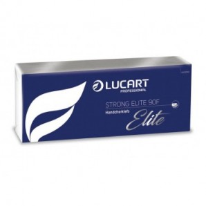 Fazzoletti di carta Lucart Strong 90 Elite F 4 veli 24 stecche da 10 pacchetti - 843060_132392