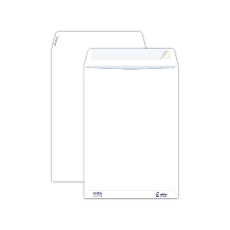 Buste a sacco bianche autoad. removibili Pigna Envelopes Competitor strip 80 g/m² 250x353 mm conf. 500 - 0099066_109225