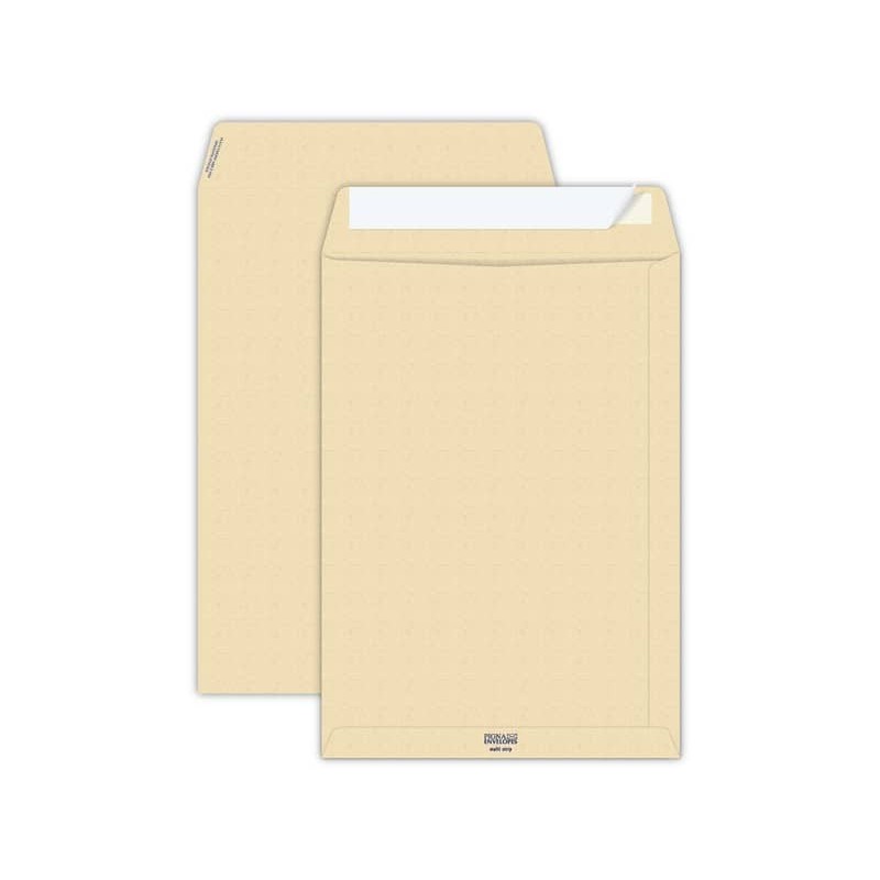 Buste a sacco autoadesive Pigna Envelopes Multi strip kraft avana 100 g/m² 250x353 mm conf. 500 - 0099076_270168