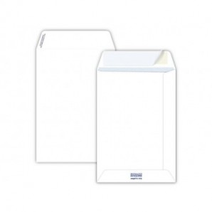 Buste a sacco Pigna Envelopes Competitor strip 80 g/m² 160x230 mm bianco Conf. da 20 buste - 0654555_470001
