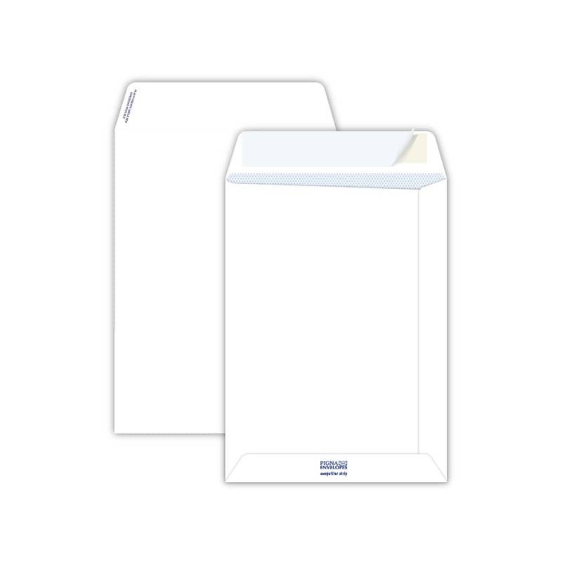 Buste a sacco Pigna Envelopes Competitor Strip 80 g/m² 190x260 mm bianco Conf. da 20 buste - 0654564_470018