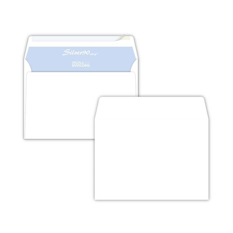 Buste senza finestra Pigna Envelopes Silver90 90 g/m² 162x229 mm bianco conf. 500 - 0207829_374499