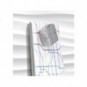 Lavagna magnetica in vetro Artverum SIGEL 910x460x15 mm White Wave RGL260