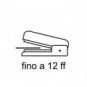 Cucitrice manuale a pinza POP OFFICE COLLECTION acciaio cromato fantasia NOTES passo 6_161515