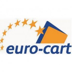 Portaprogetti con bottone EURO-CART presspan monolucido 25x35 cm dorso 4 cm giallo - CP04GI