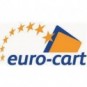 Portaprogetti con bottone EURO-CART presspan monolucido 25x35 cm dorso 4 cm giallo - CP04GI