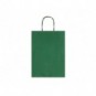 Sacchetti da regalo Rex-Sadoch Allegra tinta unita Dark 26x12x36 cm verde conf. da 25 - SDF26-560