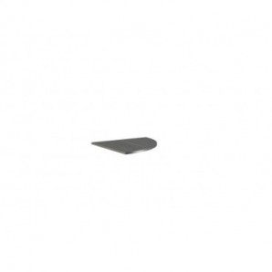 Angolo 90Ã‚Â° fra scrivanie Artexport Presto 80x80 cm frassino toscano/grigio alluminio - 313/F