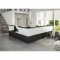 Reception Artexport Musa 76x76x117 angolare nero ven. frassino-bianco 2824-COR-83