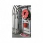 Adesivi Segnalatori CEP rischio elettrico PVC 700x350 mm. sp 0,2 mm rosso - 1701080151