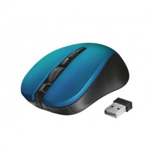 Mouse wireless Trust Mydo Silent Click blu - 21870