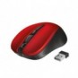 Mouse wireless Trust Mydo Silent Click rosso - 21871