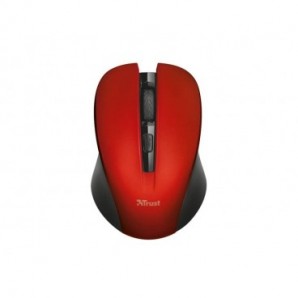 Mouse wireless Trust Mydo Silent Click rosso - 21871