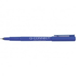 Fineliner Q-Connect 0.4 mm blu Conf. 10 pezzi - KF25008