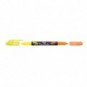 Evidenziatore Pentel Twin Checker a doppia punta 1-3 mm giallo-arancio - SLW8-GF