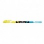 Evidenziatore Pentel Twin Checker a doppia punta 1-3 mm giallo-azzurro - SLW8-GS