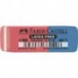 Gomma Faber-Castell 7070-40 rosso/blu dimensioni 50x18x8 mm 187040