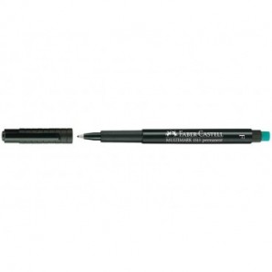 Marcatore permanente Faber-Castell Multimark nero F 0,6 mm 151399