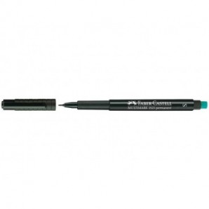 Marcatore permanente Faber-Castell Multimark nero SF 0,4 mm 152399