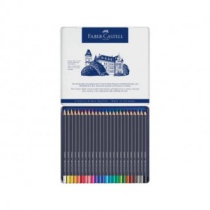 Matite colorate permanenti Goldfaber Faber-Castell 24 colori Con. 24 pezzi  -114724