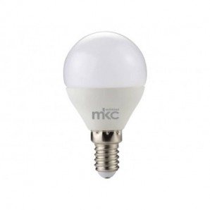 Lampadina MKC Minisfera LED E14 440 lumen bianco naturale 499048007_160120