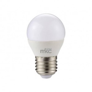 Lampadina MKC Minisfera LED E27 430 lumen bianco caldo 499048009_164142